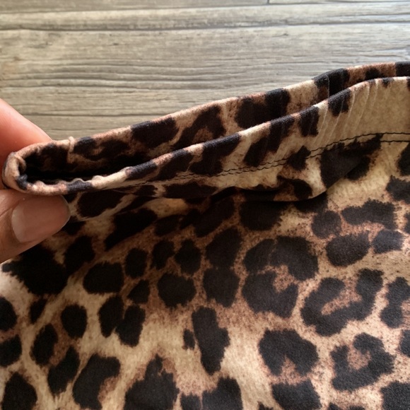 Animal print biker shorts (New) - Picture 4 of 5